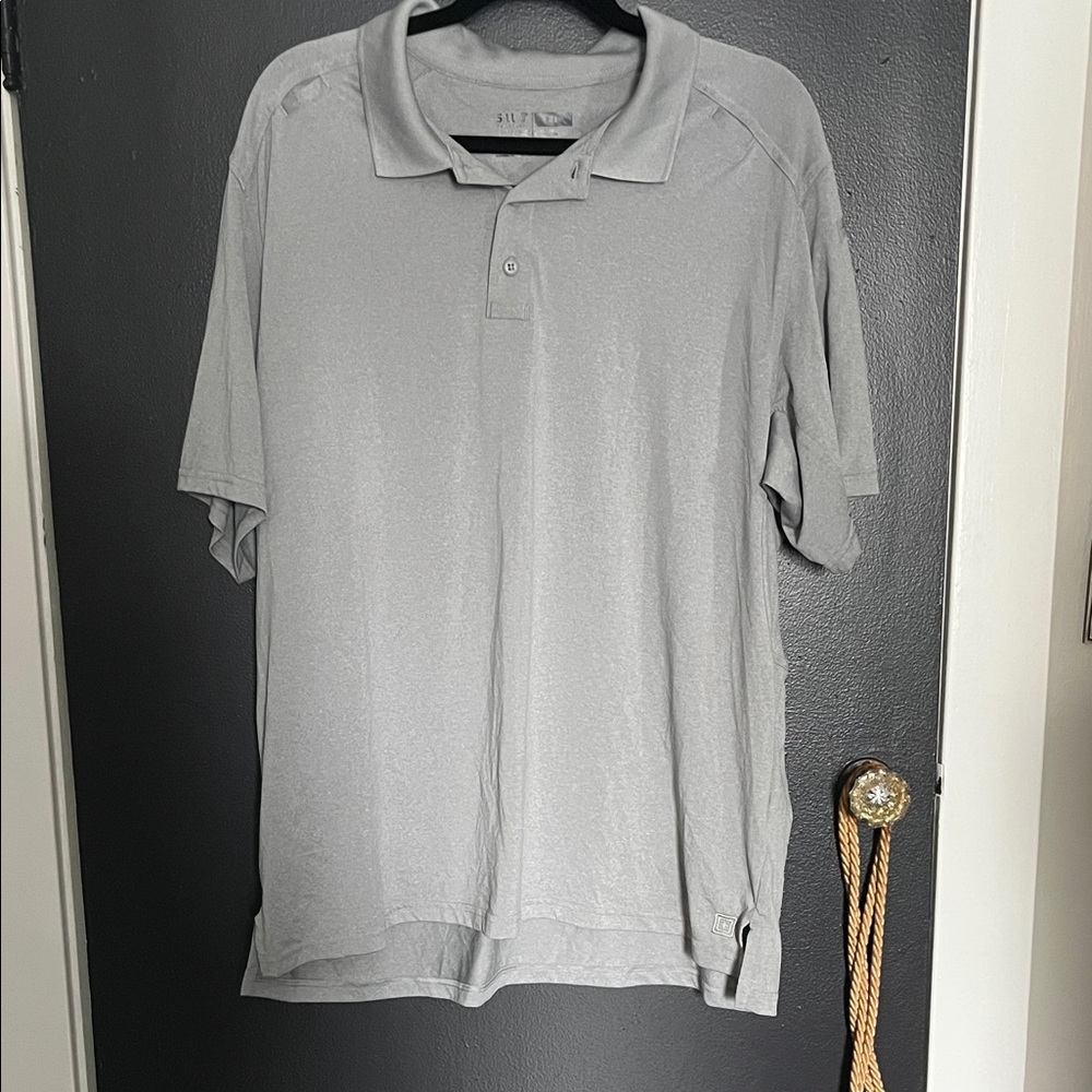 5.11 Tactical Light Gray Polo Shirt